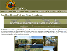 Tablet Screenshot of boothbayregionfishandgame.com